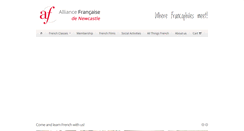 Desktop Screenshot of afnewcastle.com.au